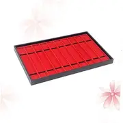 ANDRESLAD Slot Watch Storage Tray Jewelry Display Case for Watches for Bathroom Bedroom present for Collectors and Loved Ones