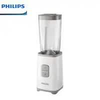 在飛比找松果購物優惠-(贈不鏽鋼吸管組)【PHILIPS 飛利浦】超活氧迷你果汁機