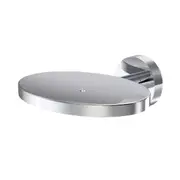 Soap Holder Dish Metal Full Chrome