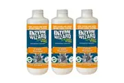 3x Enzyme Wizard Carpet Rug Synthetics Fabric Shampoo Surface Stain Cleaner 1L