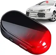 Solar Power Protection Car Light, Anti-theft Solar Car Alarm Light, Car Warning Lamp - Simulation Alarm Security Proof Lamp for RV Truck