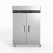 AG 1000 Litre Upright Double Stainless Steel Door Freezer - GNX1000BT-AG