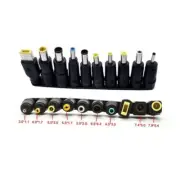 Multi Tip DC5521 Power Supply Adapter 10 in 1 Connector for Laptops Compatible