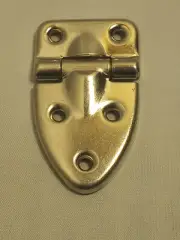 Vintage Excelsior Guitar Case Hinges Chrome