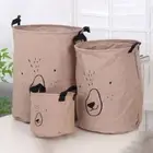 Large Capacity Foldable Laundry Basket Waterproof Toy Storage Basket Home