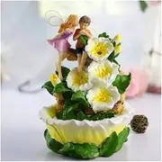 Creativity Tabletop Fountain Desktop Fountain Recirculating Flowing Water Miniature Ornaments Novelty Gifts for Friends (Size : 7.9in)