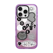 iPhone 16 Pro Impact Case MagSafe Compatible LOVE STICKER 02