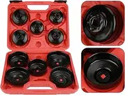 11pcs Oil Filter Wrench Set Sockets Work Wrench Repair Tool Kit for Vehicles