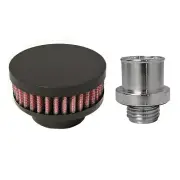 Valve Cover Breather Oil Cap compatible with 2014+ Infinity Q50 Q60 Flat Black