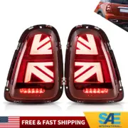 LED Red Tail Lights For 2007-2013 BMW Mini Cooper R56 R57 R58 R59 Rear Lamp Pair (for: Mini)