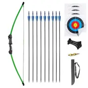 45" Youth Bow and Arrows Set for Kids 8-12 Teens Recurve Archery Beginner Gif...