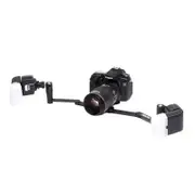 Photomed R2 Dual Point Wide Angle Flash Bracket For Universal DSLR Cameras