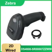 Zebra DS4608-SR00007ZZWW 2D Handheld Laser Imager Barcode Scanner with USB Cable