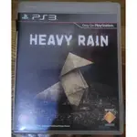 (PS3遊戲片) 《暴雨殺機》HEAVY RAIN，