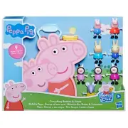 Peppa Pig Peppa's Adventures Carry-Along Brothers & Sisters Preschool Toy