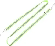 Alipis Car Cover Protection Safety Reflective Stickers Rope Protector Reflective Tape for Clothing High Visibility Warning Tape Self Adhesive Reflective Tape Green Elastic Fabric