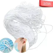 20M mouth cover elastic band round rubber elastic handicraft accessories 3mm