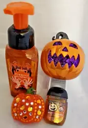 Pumpkin Foaming Hand Soap, Wallflower Plug & Blingy Pocketbac Holder w/Refill