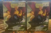 x2 (100-Pack) Dragon Shield THE BURNBUG - Matte Brushed Art Gaming Card Sleeves