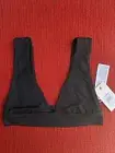 Billabong Sol Searcher Plunge Swimsuit Top Black Size L/12