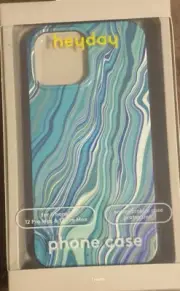 NEW Heyday iPhone 12 Pro Max & 13 Pro Max Hardshell Case Rubber Bumper