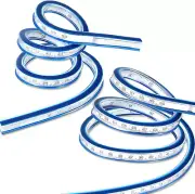 2 Pieces 24'' and 36'' Flexible Curve Rulers Double Side Scale Ruler for Sewing