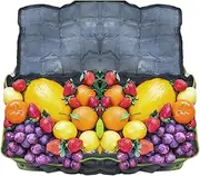 Insulated Cooler Bag | Insulated Outdoor Portable Freezer Bag - Large Capacity Reusable Ice Pack with Strap Lunch Backpack Cool Box for Beverages Ice Cream Beach