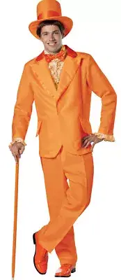 Goof Ball Orange Adult Costume - Rasta Imposta