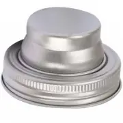 Mason Jar Cocktail Shaker Lid Stainless Steel Spice Bottle Replacement