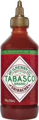Sriracha Sauce, Thick, Vibrant and Rich, Sweet Chilli and Garlic, 256Ml