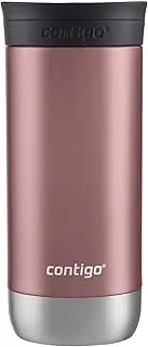 [Contigo] 16 oz. Huron 2.0 SnapSeal Stainless Steel Travel Mug - Pine Berry