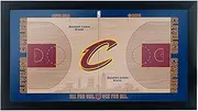 Trademark Gameroom Cleveland Cavaliers Official NBA Court Framed Plaque