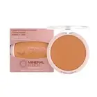 Pressed Foundation, Warm 7 - Dark Tan Skin w/Orange Undertones, Age Defying F...