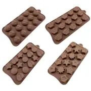 Silicone Fondant Biscuit Molds Reusable Baking Accessories Baking Tool