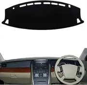 Anti-Slip Mat Dashboard Cover Pad Interior, for Nissan Teana J31 2003-2008,Dashboard Cover,Dash Cover Mat,Black Dash Mat Dashboard Cover