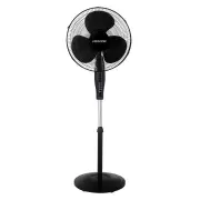 Heller 40cm Pedestal Fan with Remote - Black