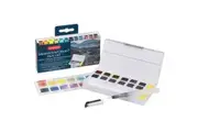 Derwent Graphitint Watercolour Paint 12 Pans Set