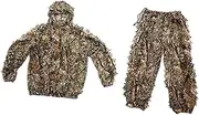 [kokiya] Ghillie Suit Set Train Leaf Jungle Woodland, s, Size