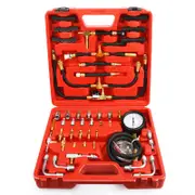 Fuel Injection Gauge Pressure Tester Test Kit Car System Pump Tool Set TU-443