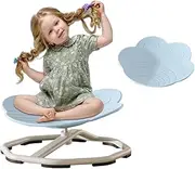 TTFP Sensory Spinning Chair for Autistic Kids, Sensory Swivel Chair for Autism (Baby Blue)