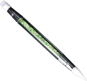 FOYTOKI Silicone Embossed Pen Nail Tools for Nail Art Nail Dot Tool Silicone Nail French Tip Nail Art Tools Nail Etching Tool Silicone Nail Brushes Nail Art Dotting Tool Nail Art Pen Green