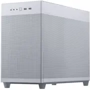ASUS Prime AP201 White Case – MicroATX PC Case with Tempered Glass Panel