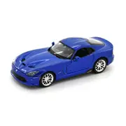 Maisto Licensed 1:24 Scale Assembly Line Dodge Viper GTS 2013 Diecast Model Car Blue