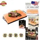 Himalayan Salt Block Cooking Plate 12x8x1.5 – Unique Gift for Culinary Lovers