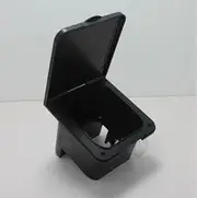 Car Styling RV Accessories External Power Plug Socket 220V-240V Camper External Power Interface 32A Black Waterproof External Power Box Ca Replace(Only Case)