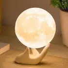 Moon Lamp - Home Décor, Mood Lighting with Brightness Control, LED Night Light,