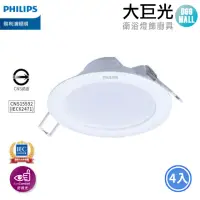 在飛比找momo購物網優惠-【Philips 飛利浦】LED超薄型崁燈 14W 直徑15