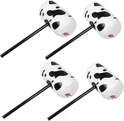 Milisten 4pcs Inflatable Hammer Toys for Kids Fun Party Favors Mallet Inflates Birthday Interaction Props Hammers for Children