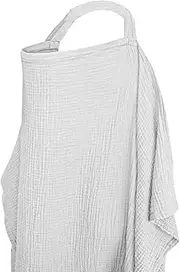 Breast Feeding Covers for Women | Breathable Nursing Cover,Child Safety Car Seat Accessories, Arch Neckline Apron, Carseat Canopy for Home Outdoor Road Trip Travel