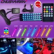 Great GIFT For Gamers Players GAMING COMPUTER DESK LED Accent Lighting Bars kit